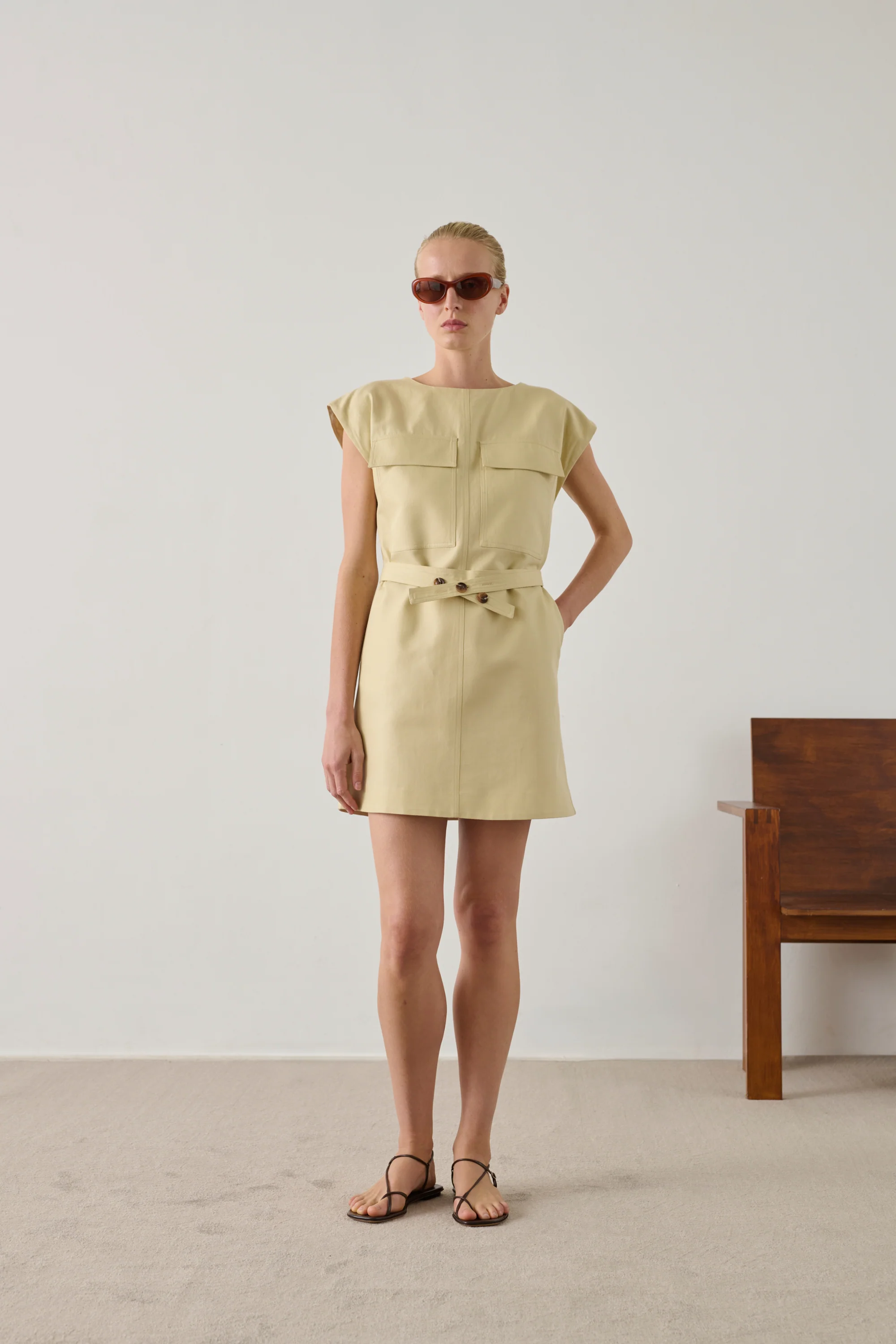 DRESS IMANE ECRU
