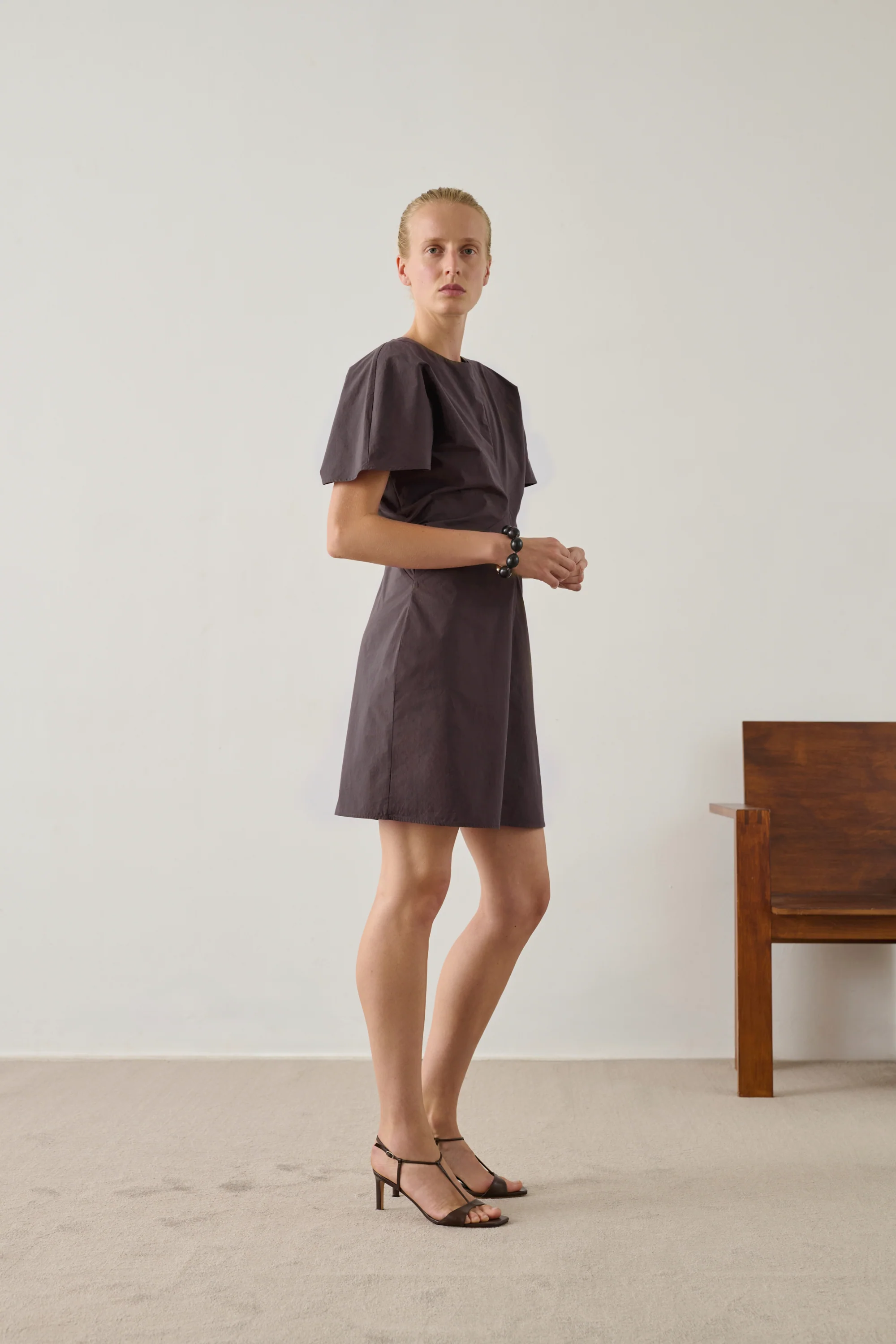 DRESS IVA BROWN - Image 4