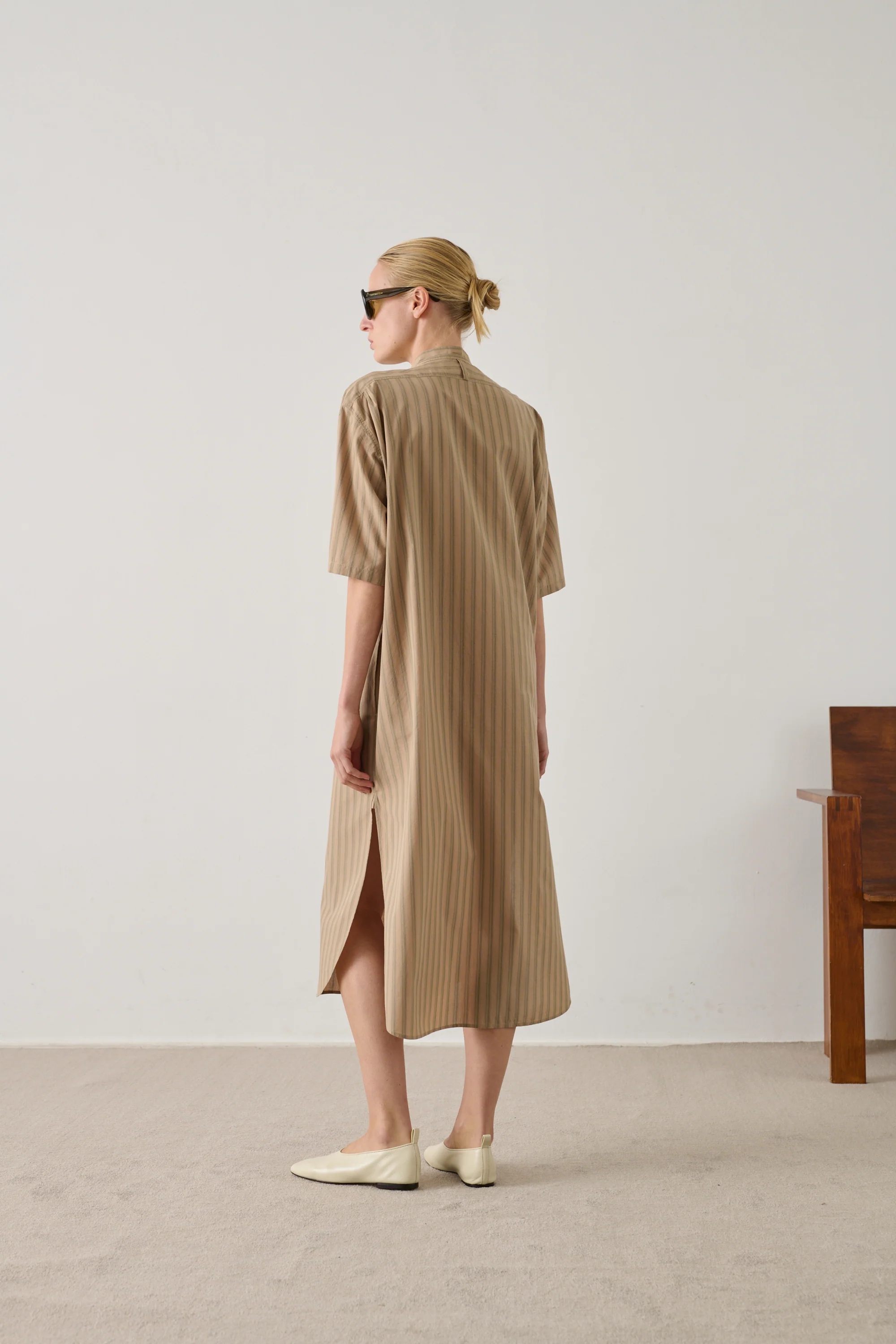 DRESS IZZO BEIGE - Image 4