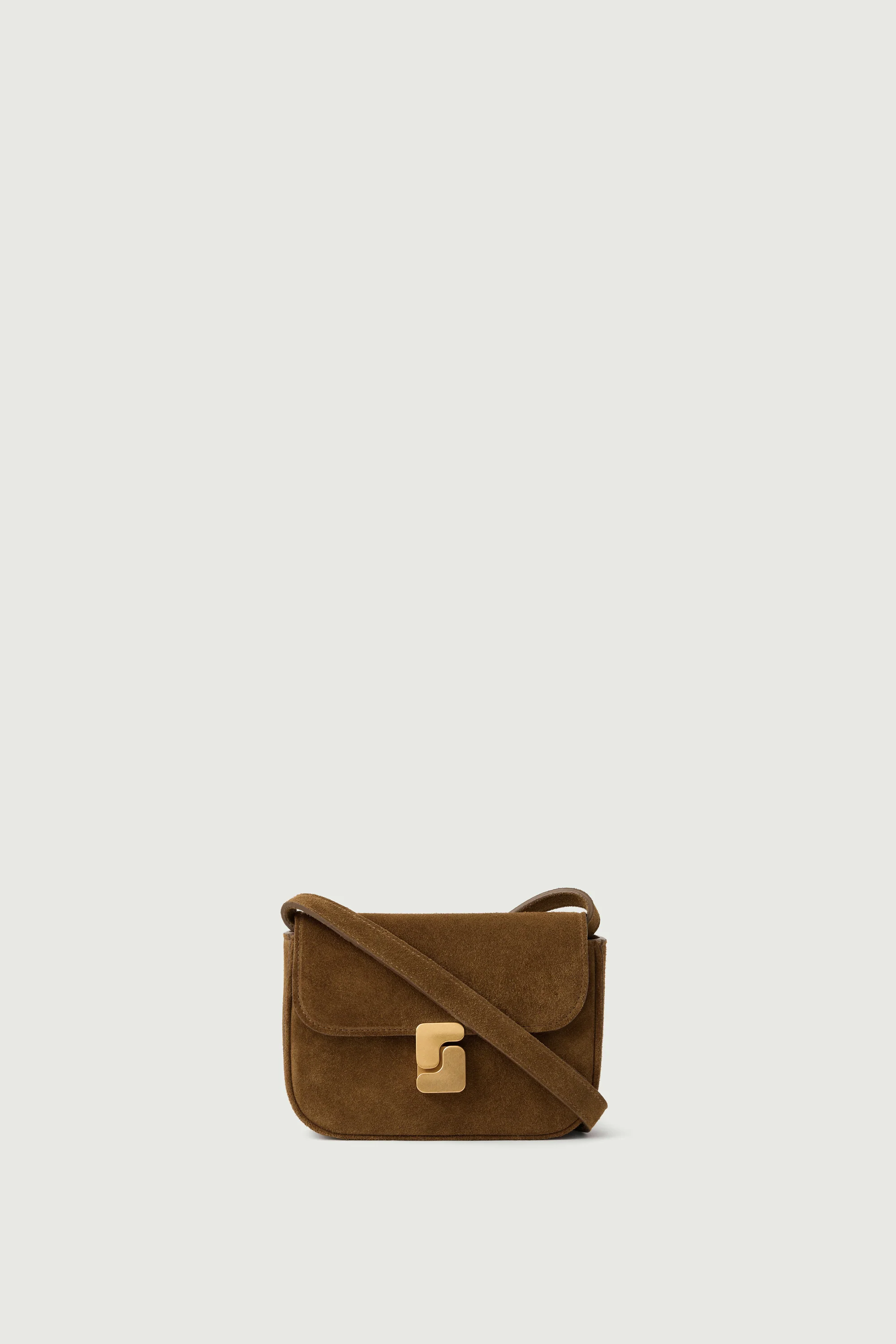 BAG BELL VERY MINI MARRON