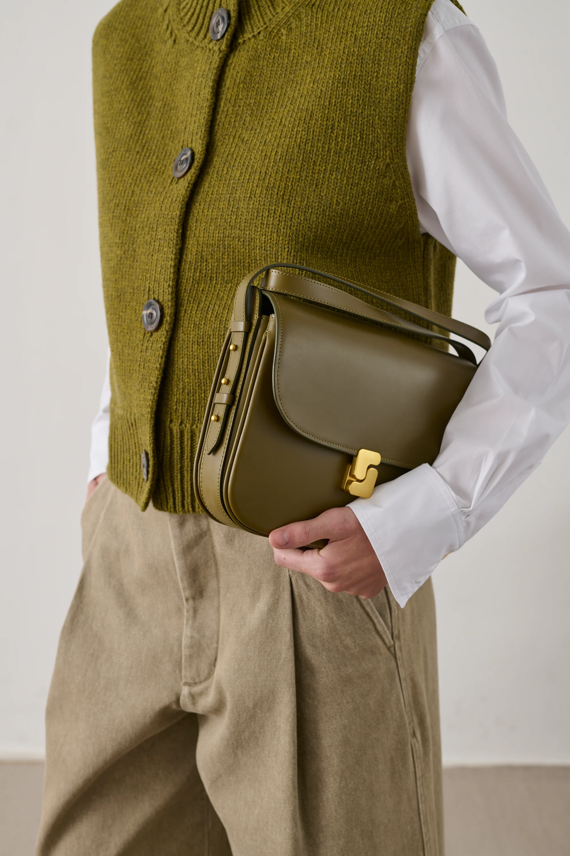 BAG BELLISSIMA MAXI KHAKI - Image 2