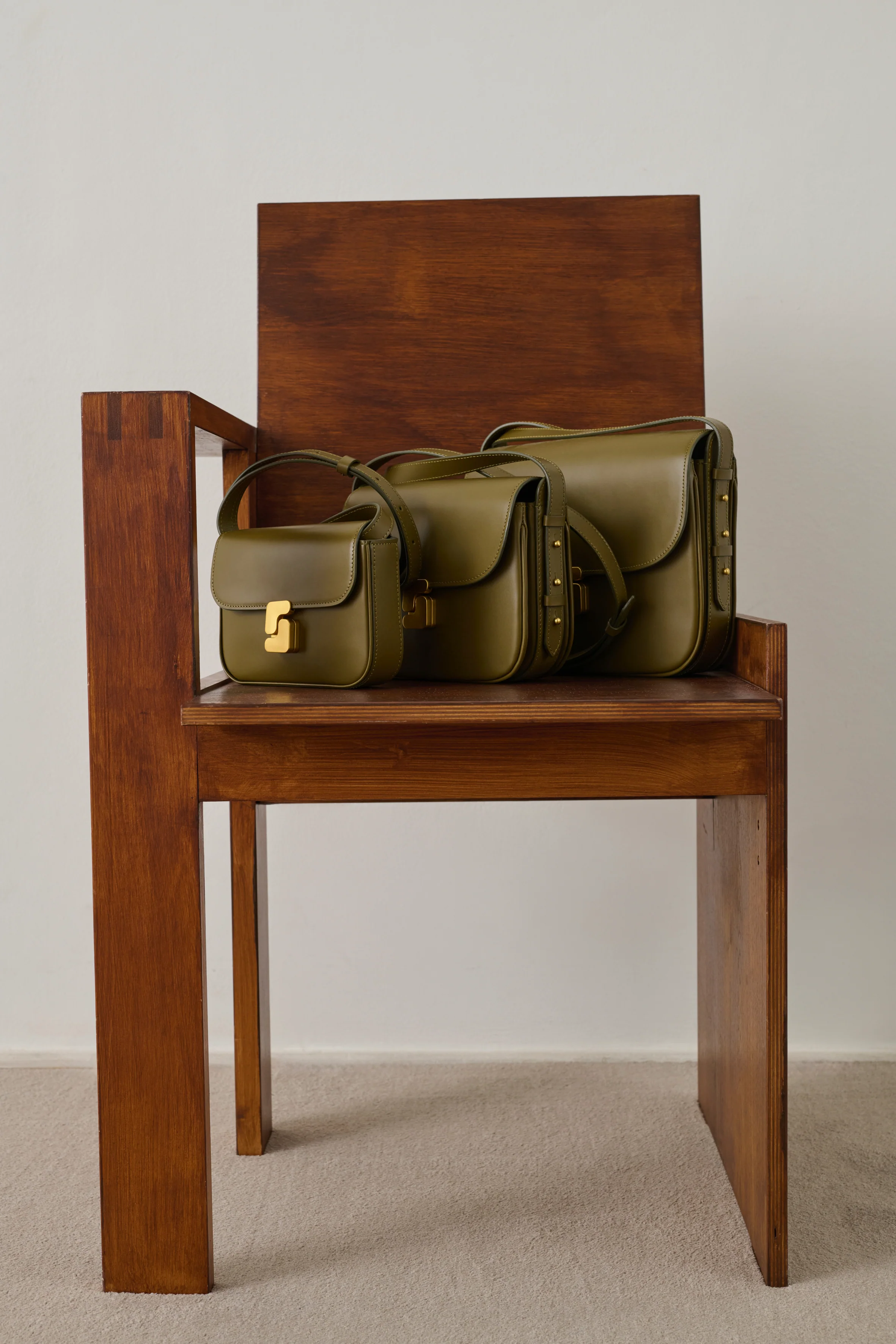 BAG BELLISSIMA MAXI KHAKI - Image 6