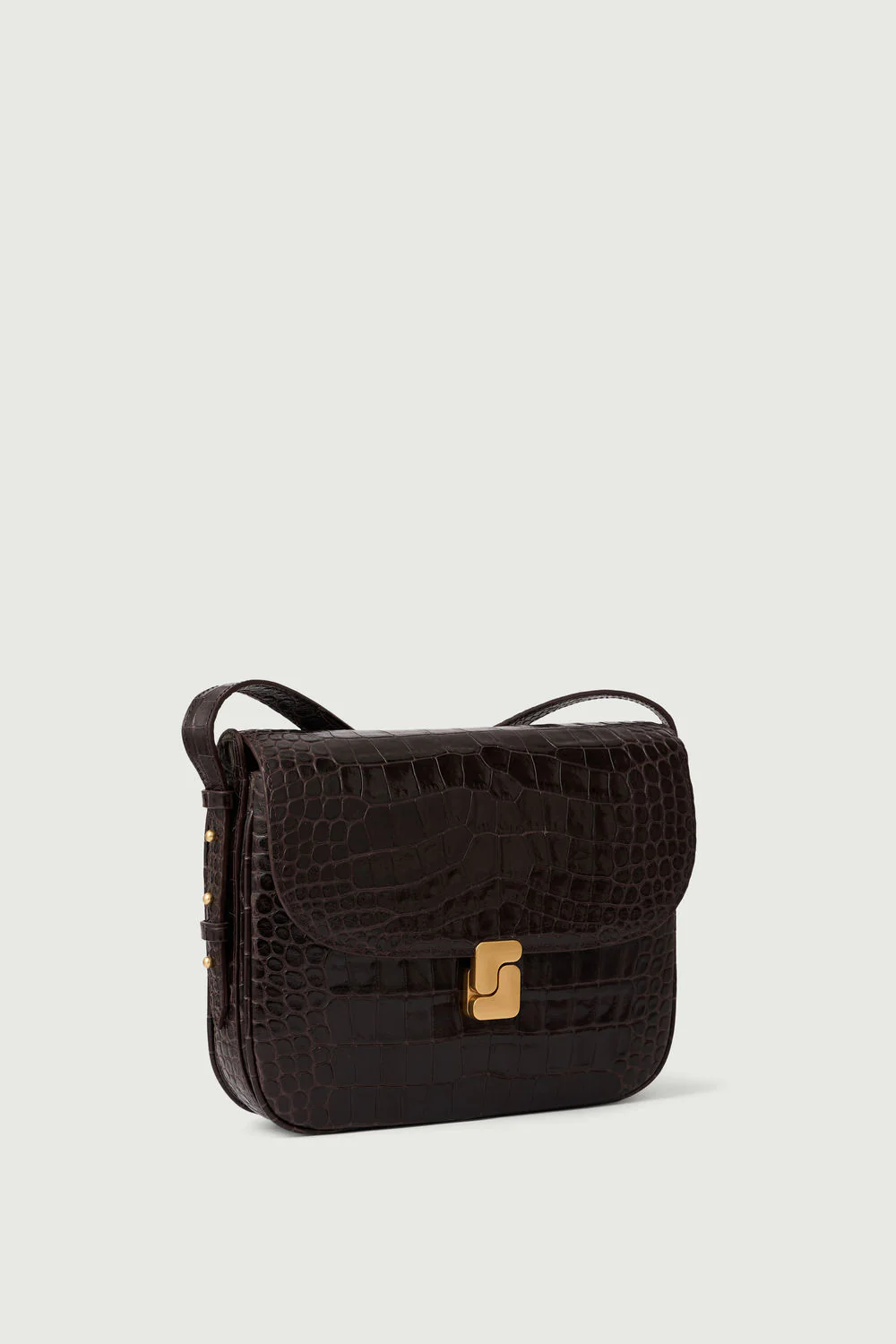 BAG BELLISSIMA MAXI BROWN CROC - Image 3