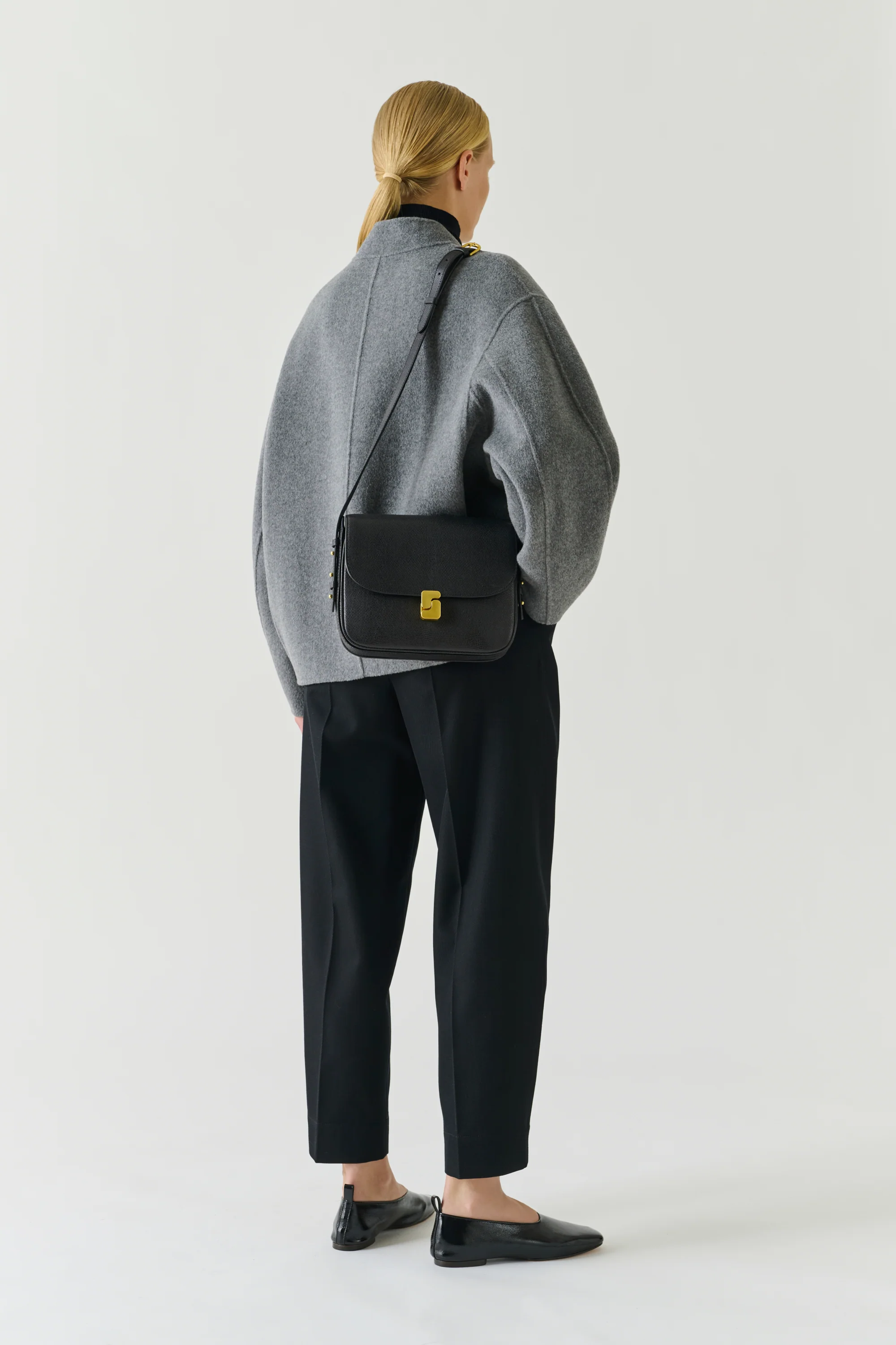 BAG BELLISSIMA MAXI NOIR CAVIAR - Image 3