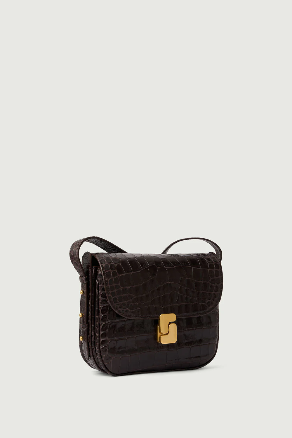 BAG BELLISSIMA MINI MARRON CROCO - Image 3