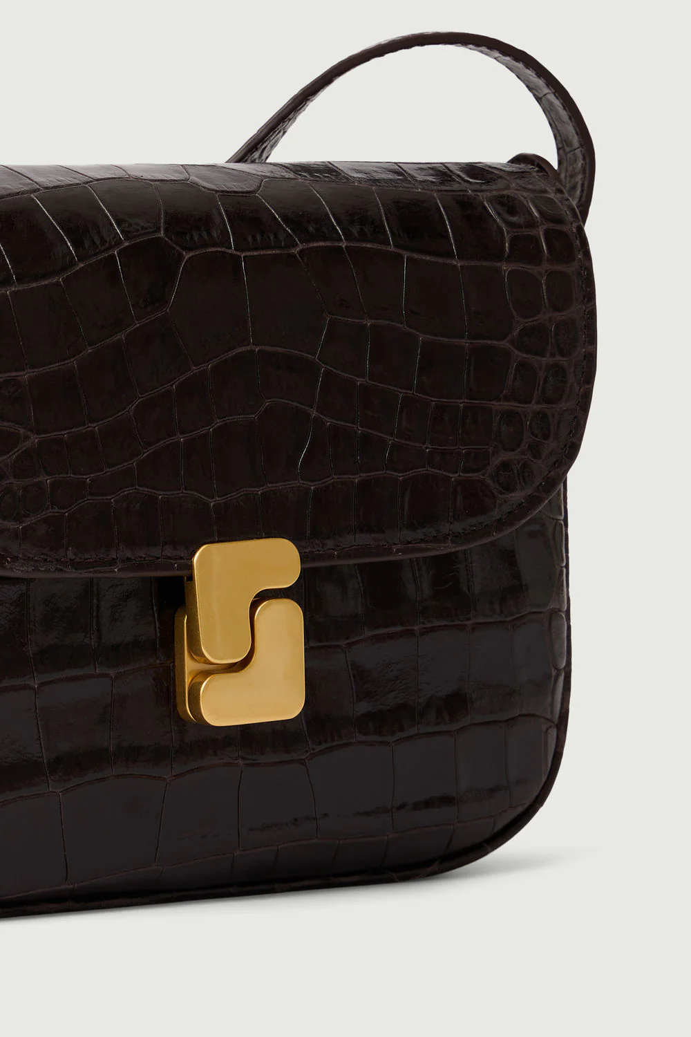 BAG BELLISSIMA MINI MARRON CROCO - Image 4