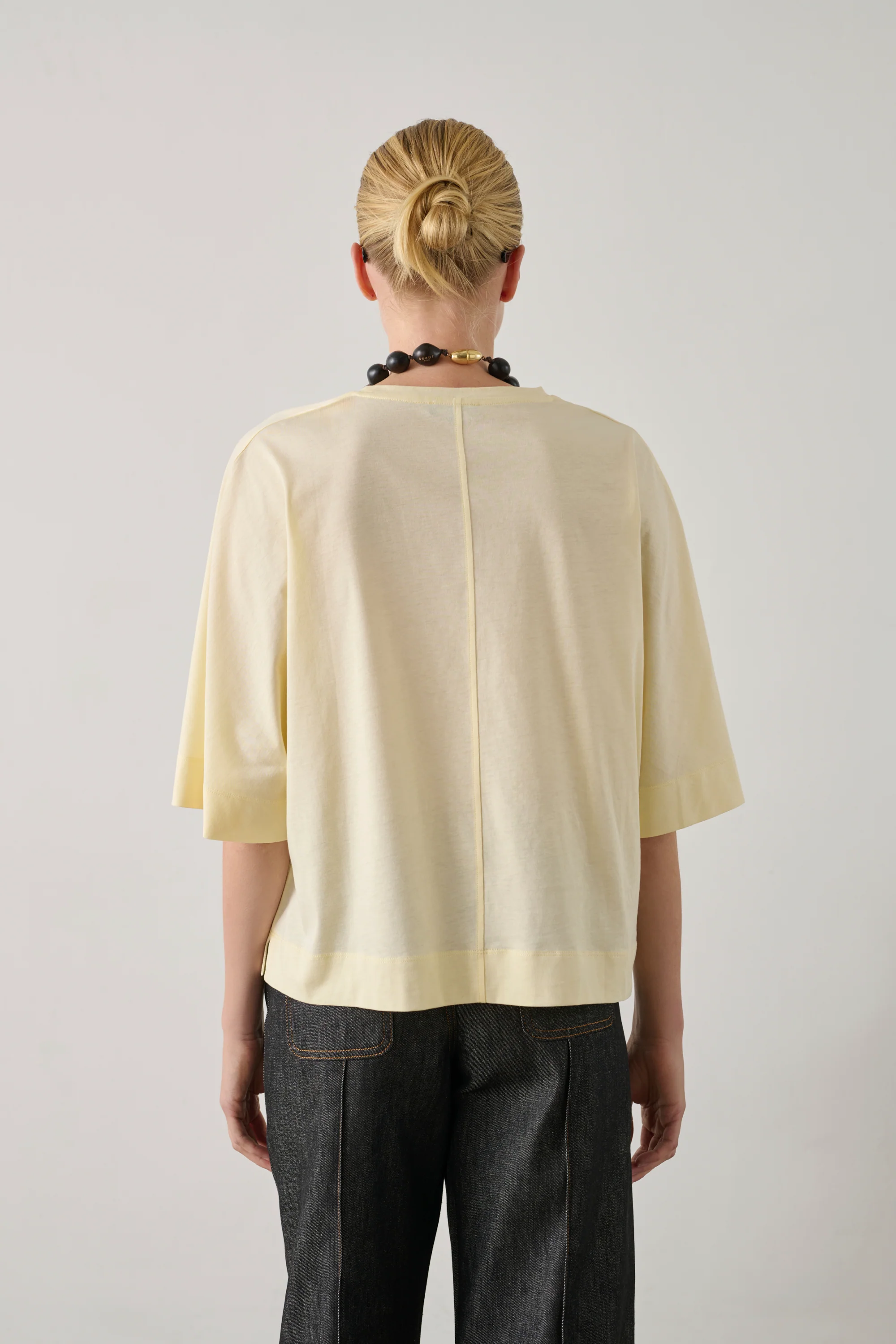 T-SHIRT HELSINKI YELLOW - Image 3
