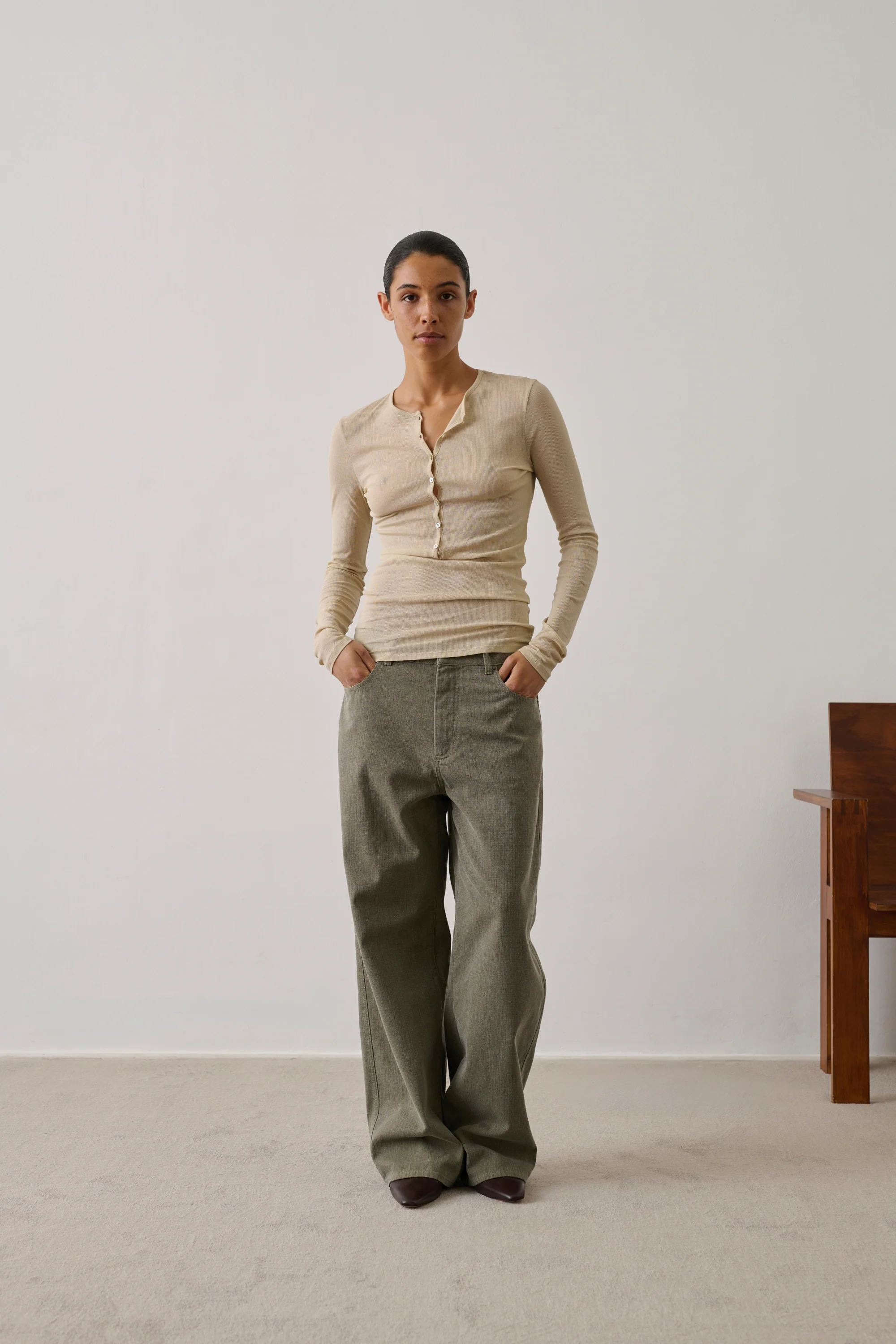 T-SHIRT ISABELLA ECRU - Image 2