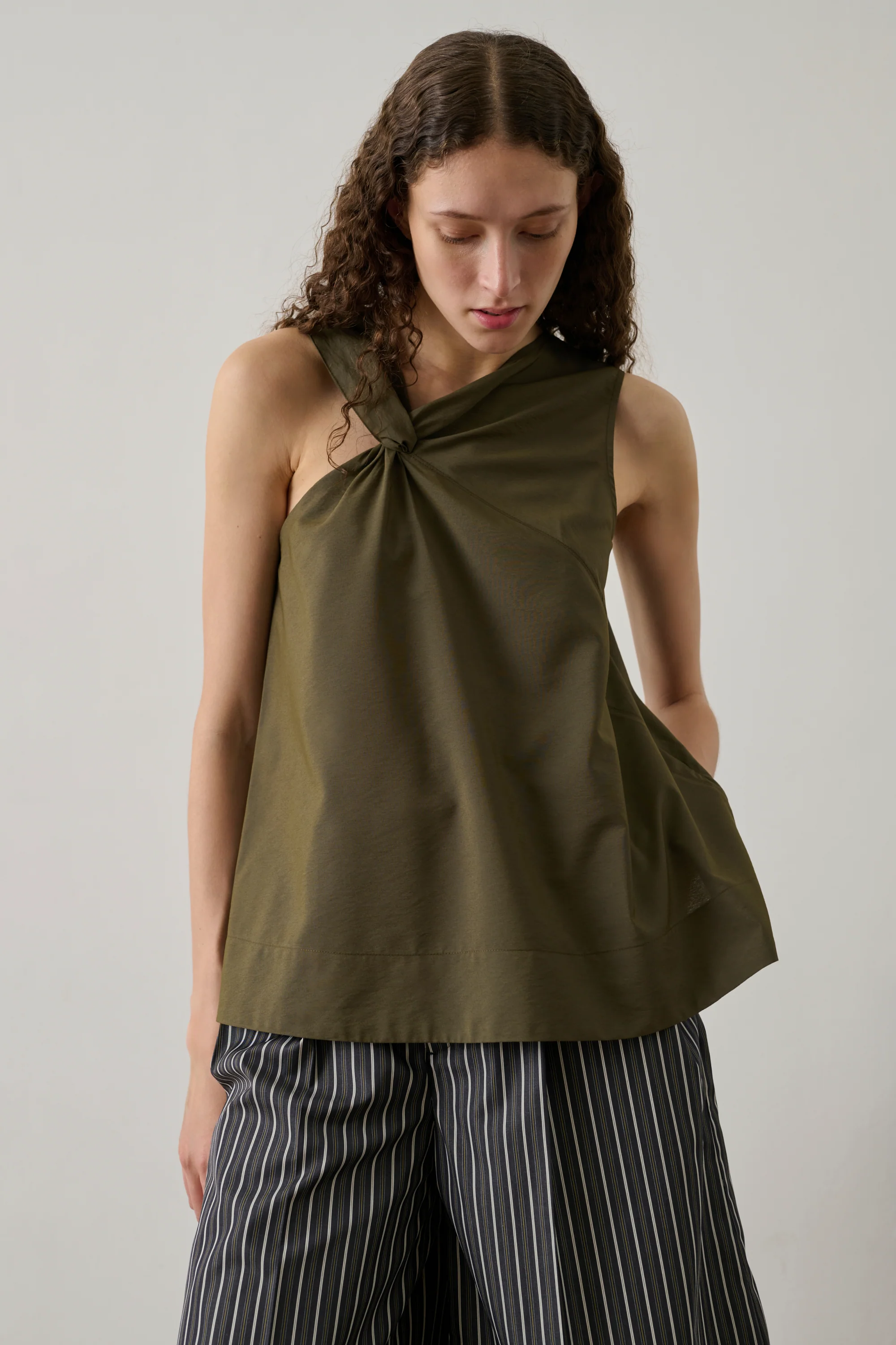 TOP ENORA KHAKI - Image 3